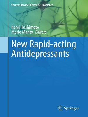 cover image of New Rapid-acting Antidepressants